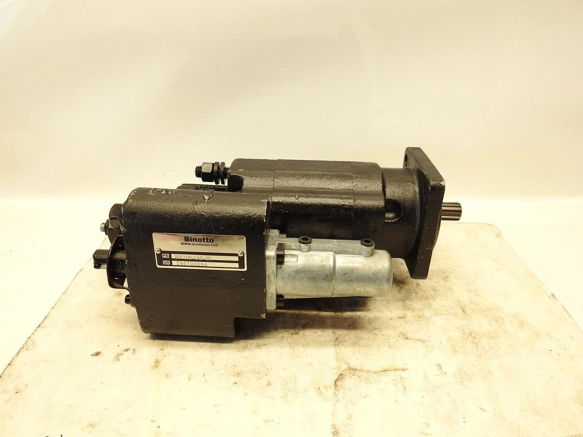 New Binotto 761.BTC102-LAS-25 Dump Pump Automann C102 LH Direct Mount Air