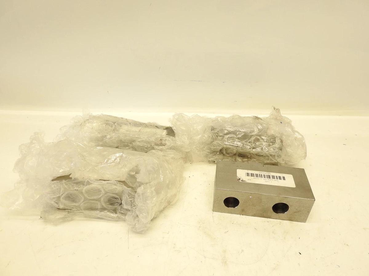Lot Of 4 H&R Manufacturing Square Soft Lathe Chuck Jaw 08584120 ASTG 12" MD 454