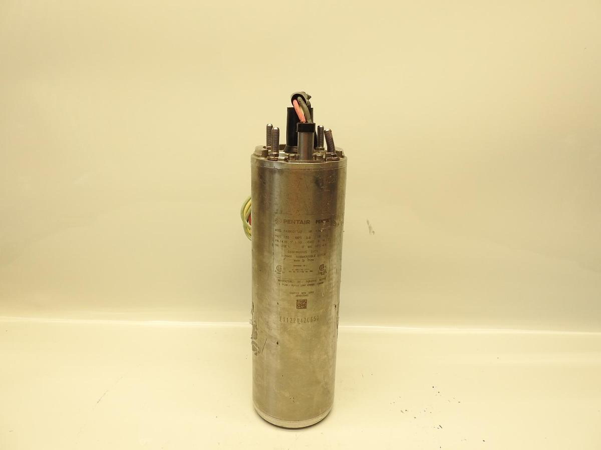 Pentair P43B0015A3 Stainless Submersible 1.5HP Well Pump Motor 230V / 3-Wire 3PH