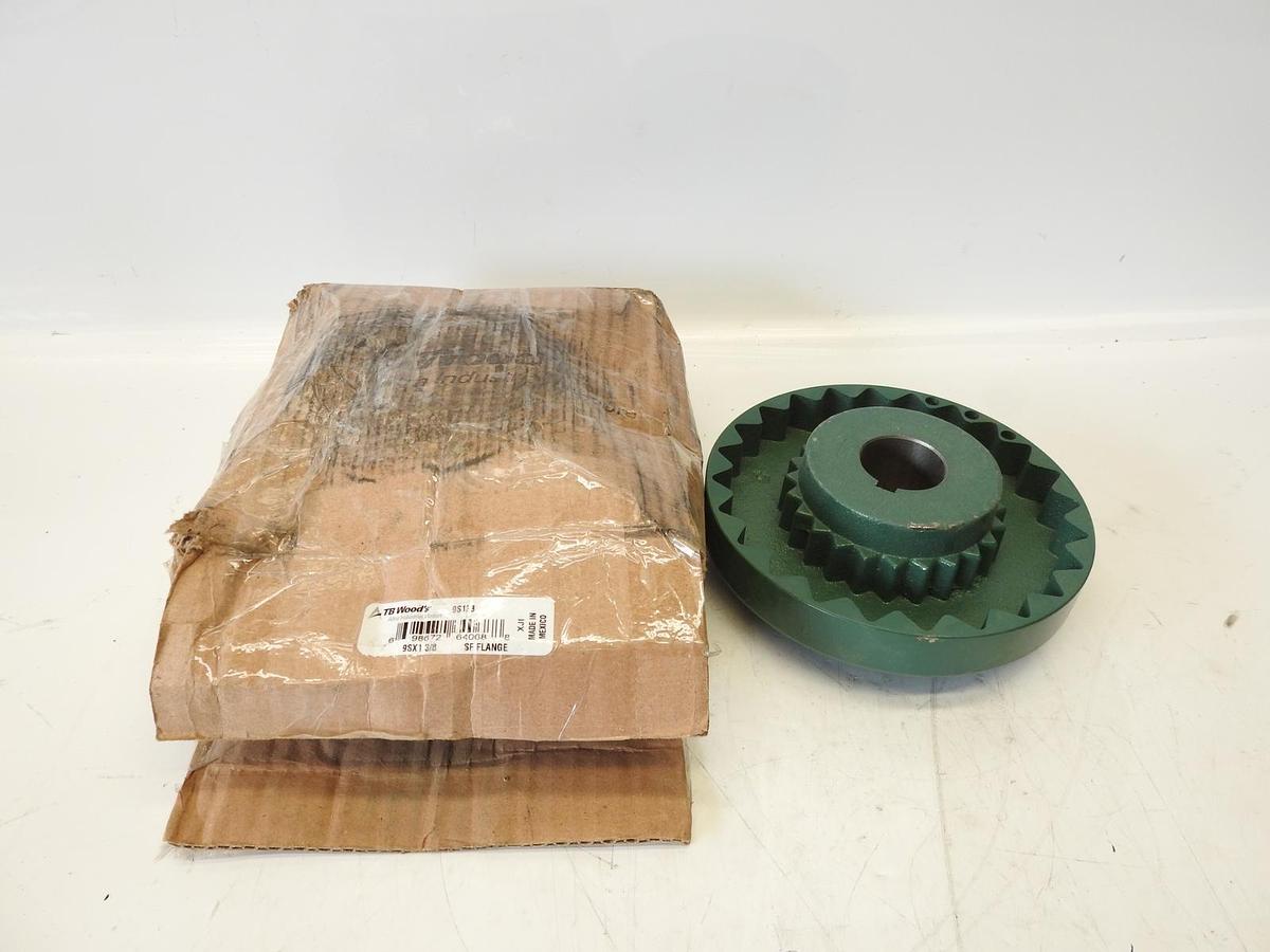 TB WOODS 9S138 SF Flange Sureflex Coupling 1-3/8" ID 9S -138 9SX1 3/8 Green