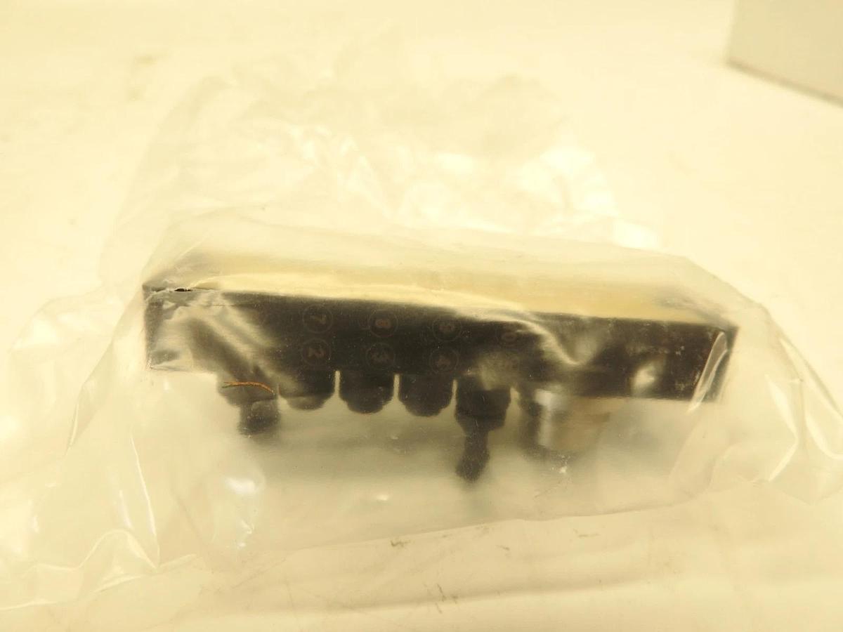 New TURCK VB 1003-BSV14 10-PORT J-BOX; STANDARD WIRING; M16 CONNECTOR U2-13317
