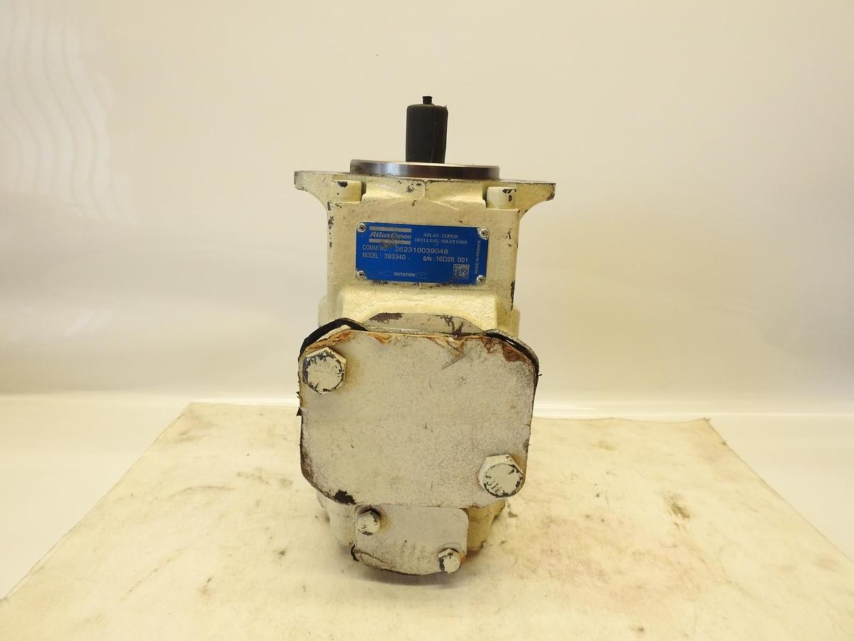 New Oem Atlas Copco 393340 Hydraulic Motor 262310039048 93448566