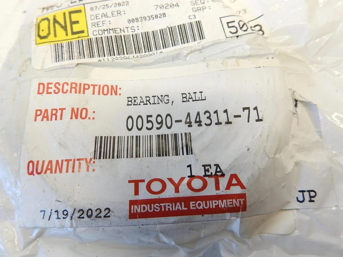 Oem Toyota 00590-44311-71 Ball Open Bearing