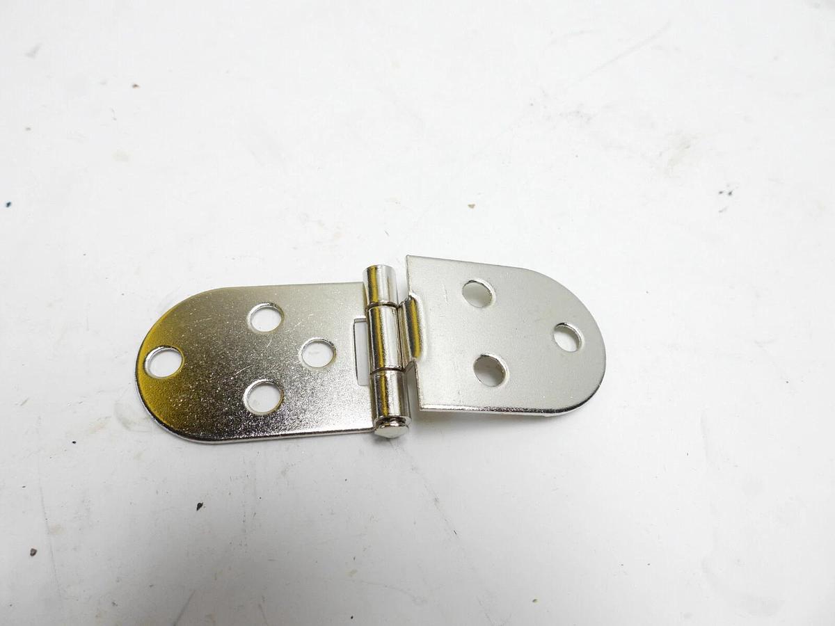 Lot Of 100 New 90 Degree Solid Hinge Cabinet Door Hinges, Flush Cabinet Hinge
