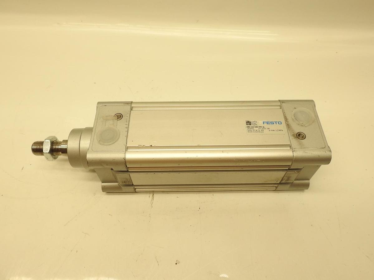 New Festo DNC-63-100-PPV-A Pneumatic ISO Cylinder