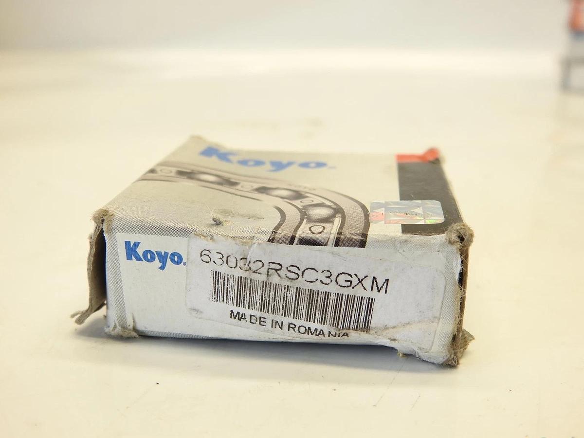 Lot of 7 Koyo 63032RSC3 Steel 0.67 In ID Deep Groove Ball Bearing