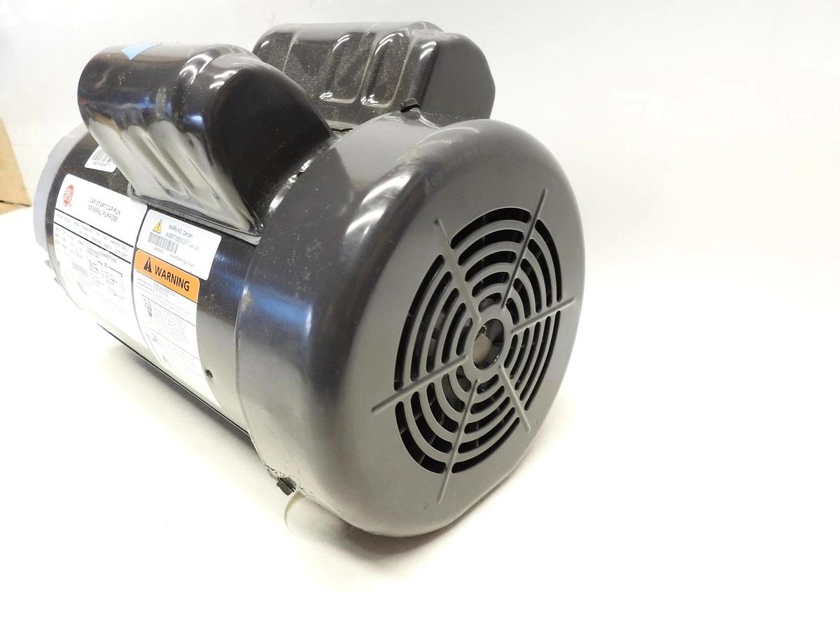 U.S. Motors T2C2JCR Capacitor-Start General Purpose Motor, 2 Hp, 115/208-230V