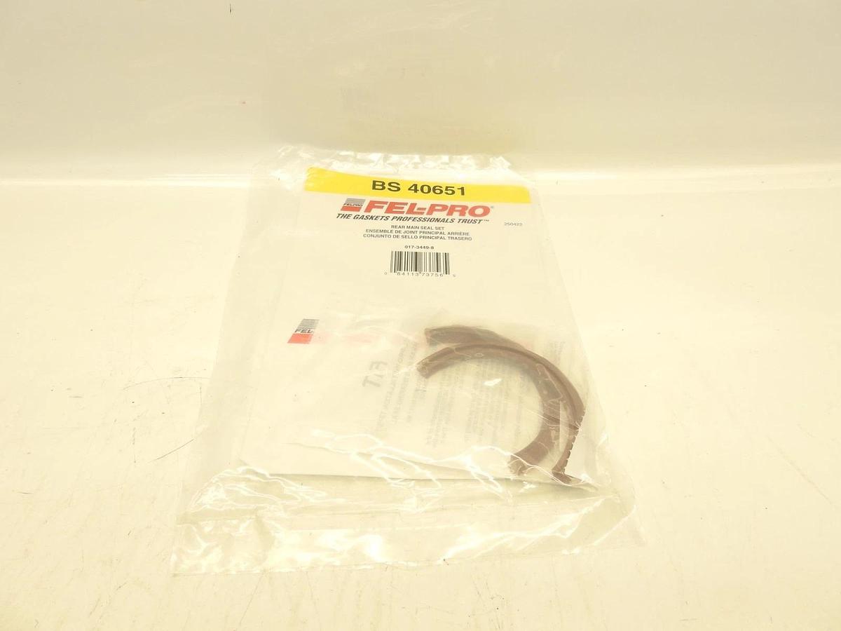 Fel-Pro BS40651 Rear Main Seal Set | Engine Crankshaft Seal Kit