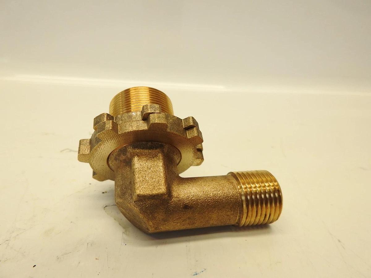 PROFLO PF18012 Rough Brass Fiberlock Shower Elbow