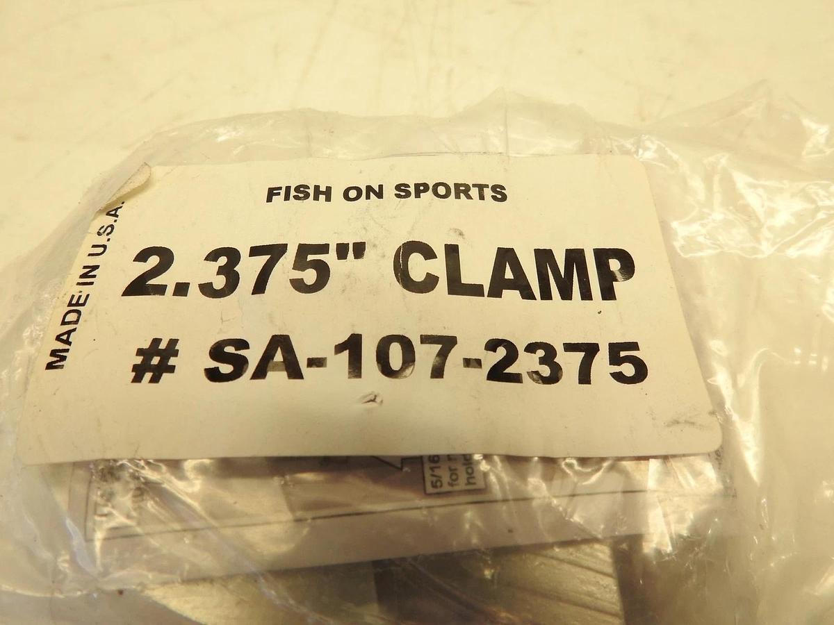 New Genuine Fish On Sports 2.375" Clamp SA-107-2375