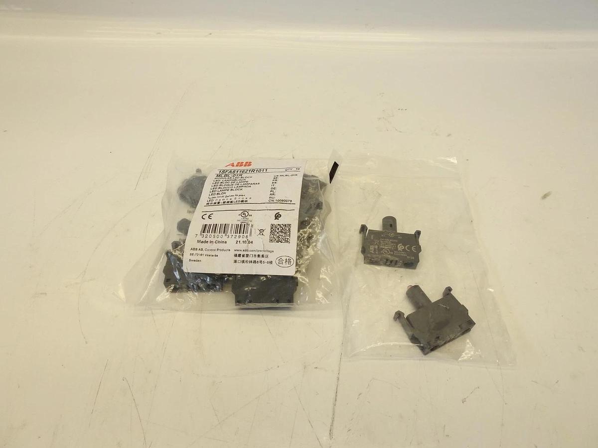 12PCS ABB MLBL-02G MODULAR LED BLOCK 1SFA611621R1022