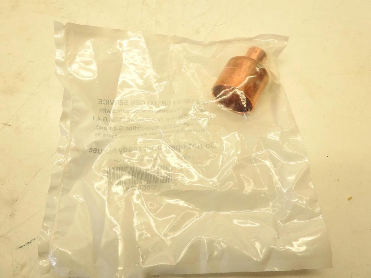 Lot Of 12 Nibco CBCRCGC 1X3/8 WROT CXC RED ROUP CB Copper Coupler