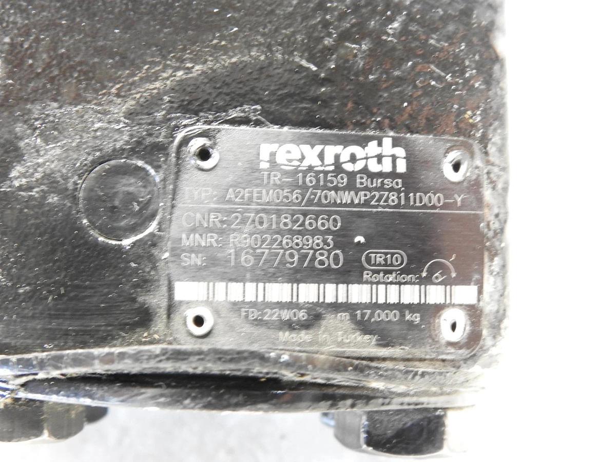 Oem Rexroth A2FEM056 R902268983 Bent Axis Piston Pump A2FEM056/70NWVP2Z811D00-Y