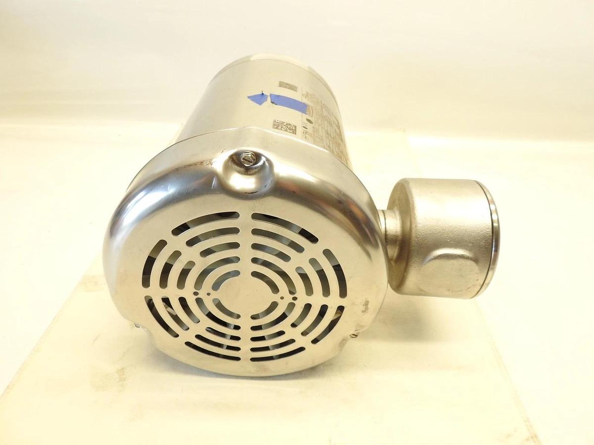 New Genuine Leeson Wash Down Motor, CZ145T17UK1E, 2 / 1-1/2 HP , 230/190 Volt
