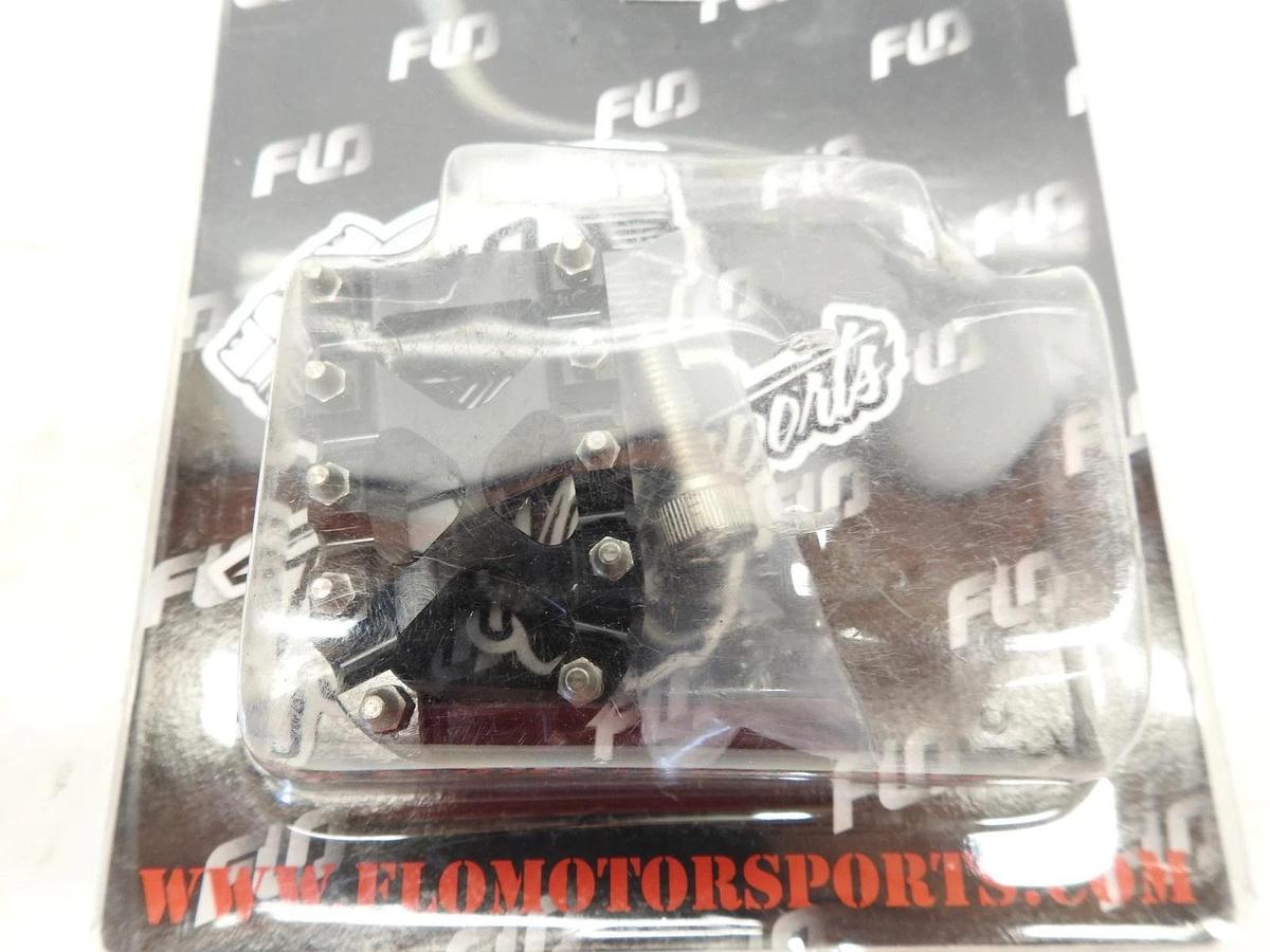 New FLO Moto Style Shifter/Brake Peg Black #FPEG-802BLK Harley Davidson
