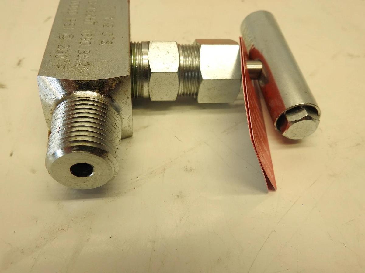 NEW KF INDUSTRIES NEEDLE VALVE 13-125HT