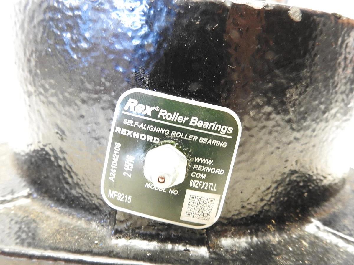 New Oem REXNORD MF9215 2-15/16" 4 Bolt Flange Roller Bearing