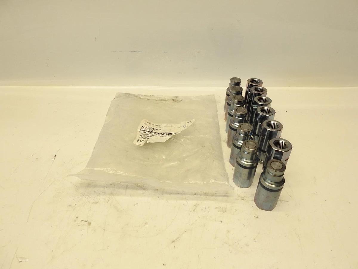 Lot Of 13 Dixon HT3F3 HT-Series Hydraulic Plug - Steel Body Material, 3/8 in NPT