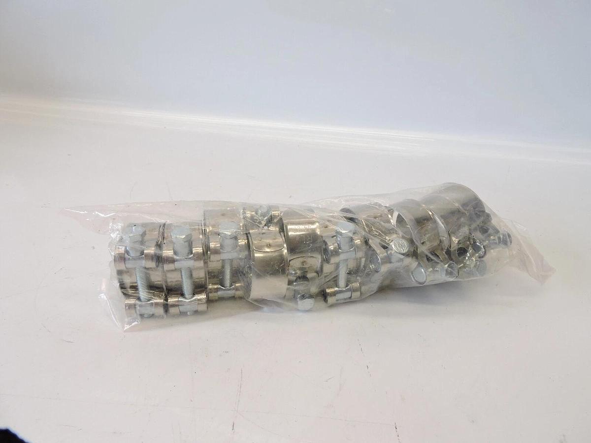 Lot Of 2 New Rlv FAS6584 1-5/16 Stainless T-Bolt Clamp FAS6584