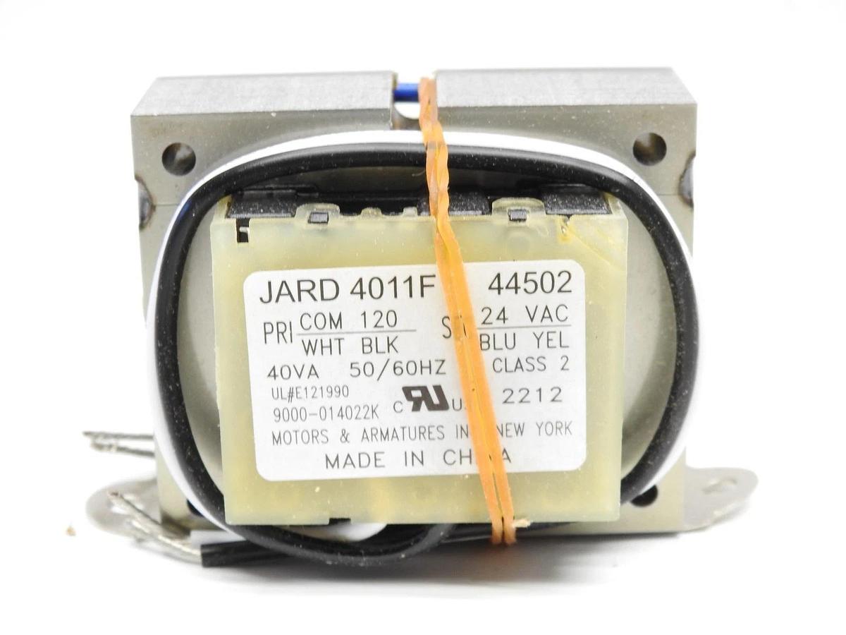 JARD 4011F CONTROL TRANSFORMER 44502 40VA CLASS 2