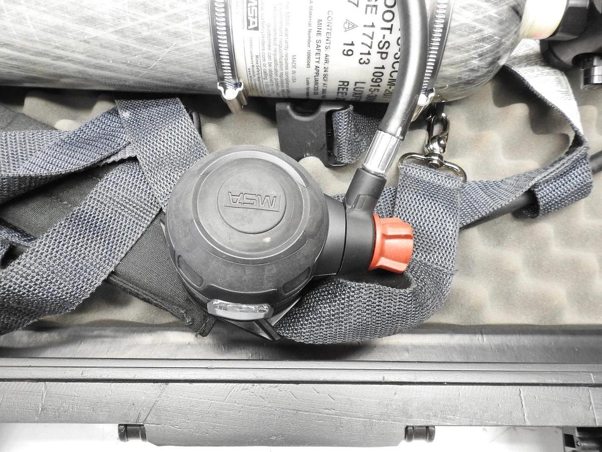 Genuine MSA 15 Minute Escape Pack with Carbon Cylinder