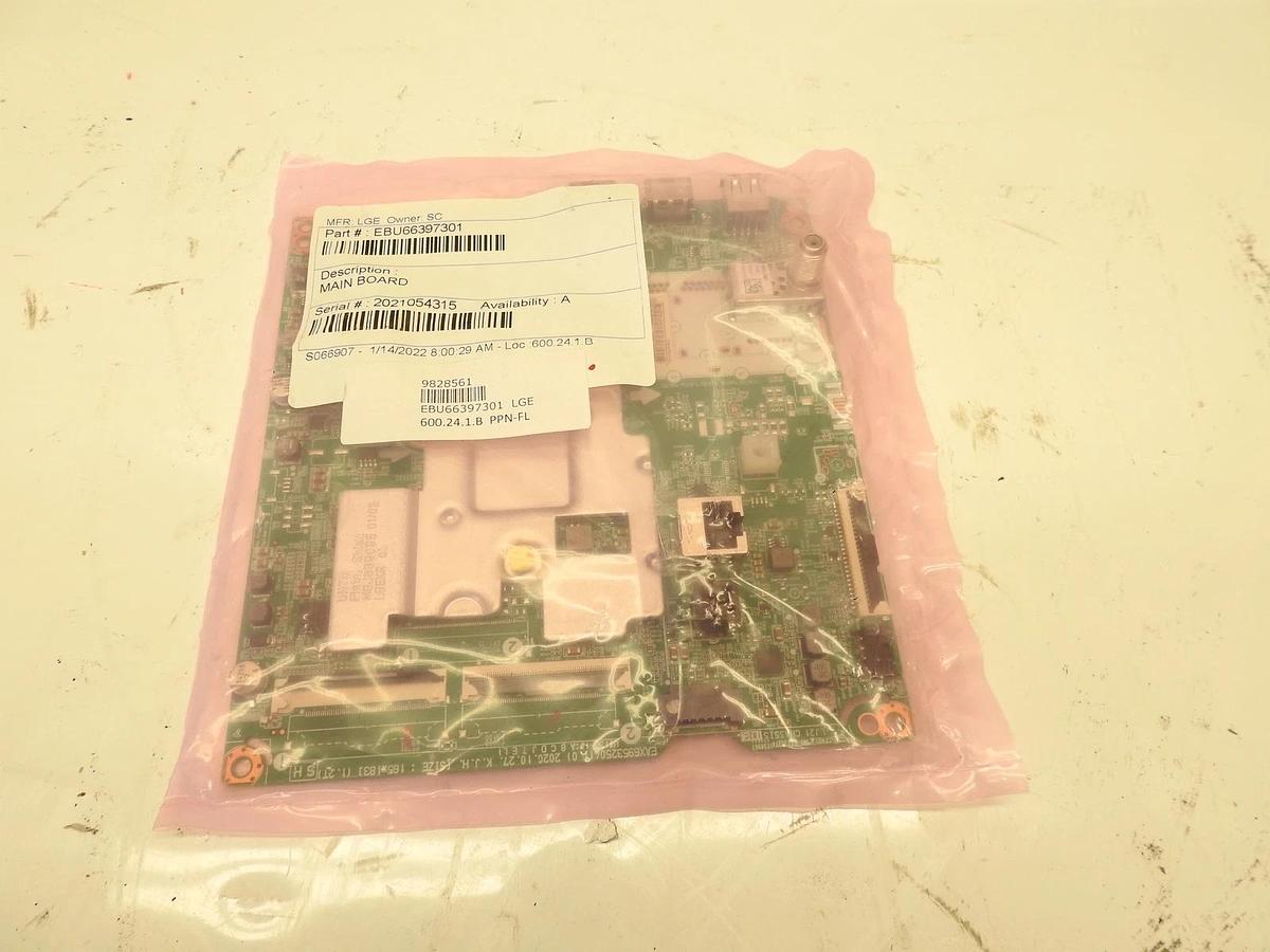 New Oem LG EBU66397301 MAIN BOARD