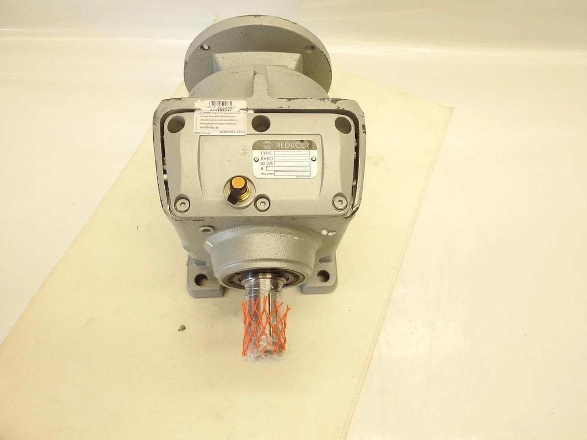 WorldWide WINL47-20/1-145TC 18.37:1 Size 47 2 HP Inline Cast Iron Gear Reducer