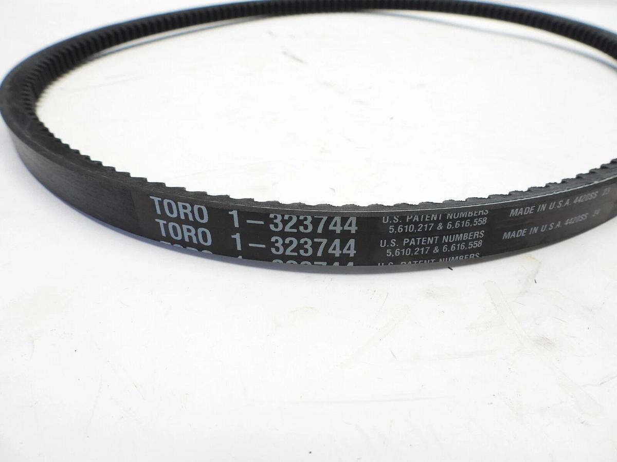 OEM TORO 1-323744 V-Belt fits all gear drives 2002-201 -58495C