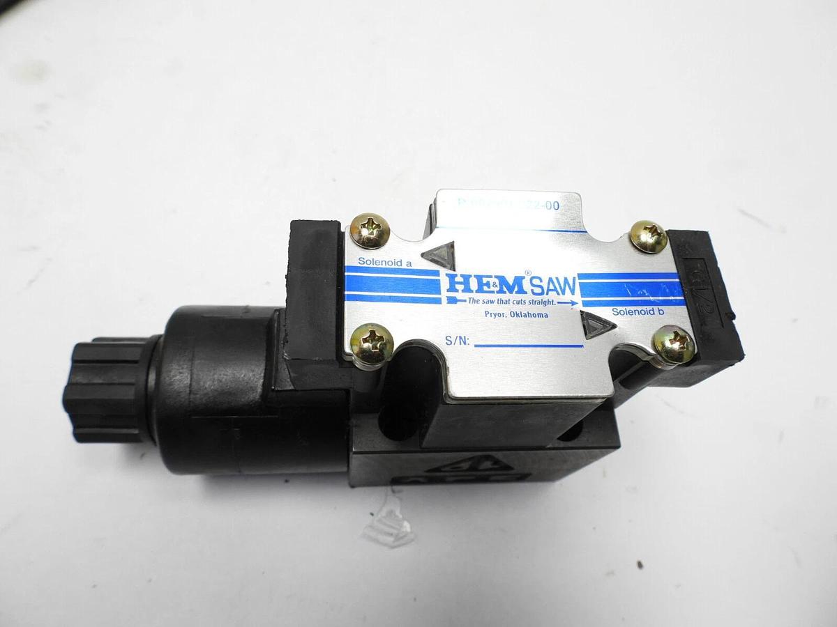 NEW HE&M SAW P-007901-022-00 SOLENOID VALVE