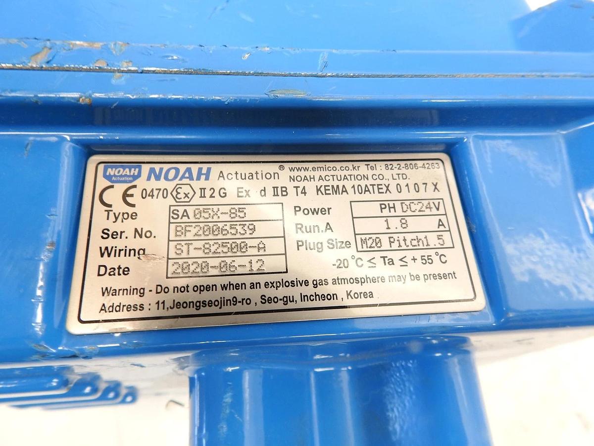 Noah Actuation SA05X-85 ELECTRIC ACTUATOR SA SERIES