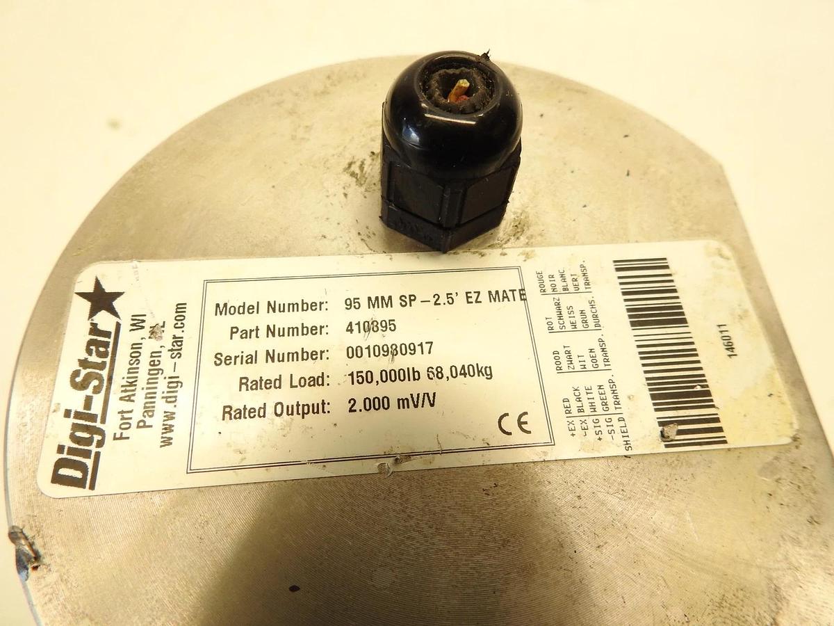 New Digi-star load cell 95 MM SP-2.5'   410895  150,000lb
