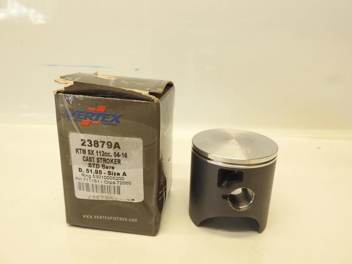 Vertex Piston Kit Std, 51.95 mm, KTM 105 SX 2004-2016