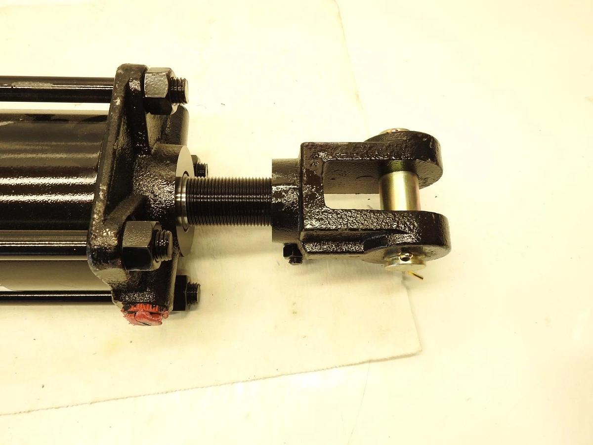 New Genuine Braber 46.004.008 Tie-Rod Hydraulic Cylinder 4” Bore 1.25” Rod 8” St
