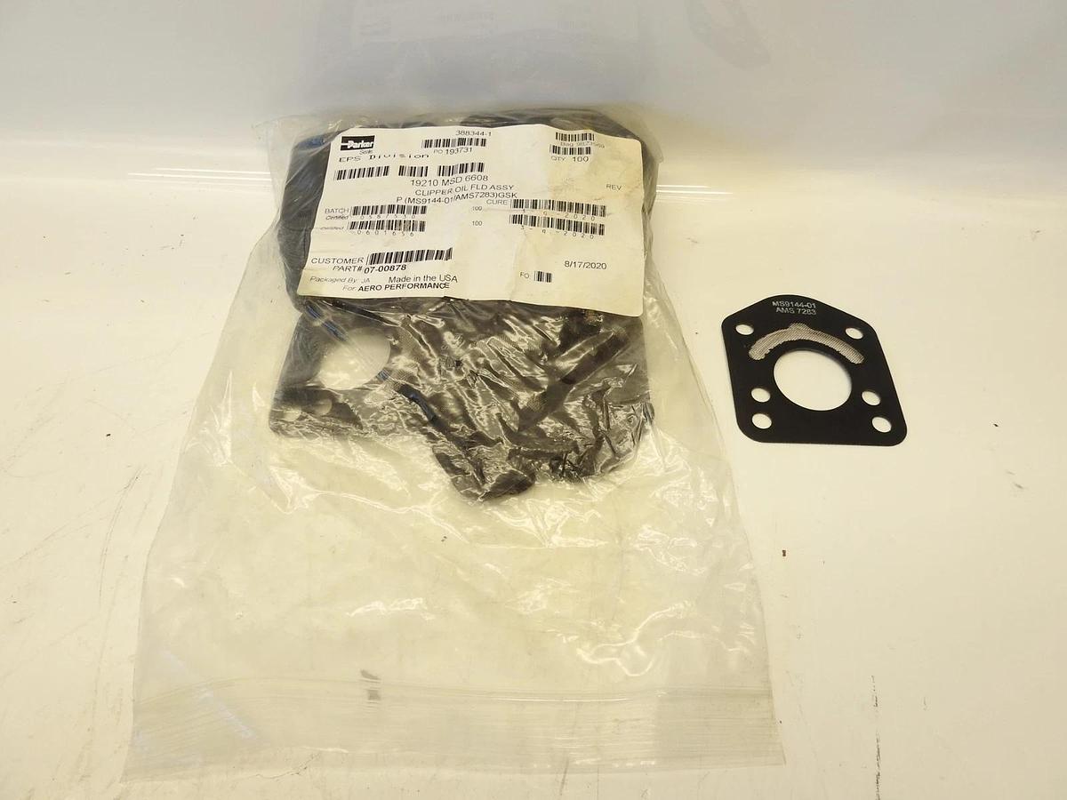 Oem Parker Aero Performance 07-00878 Propeller Governor Gasket AMS7283 MS9144-01