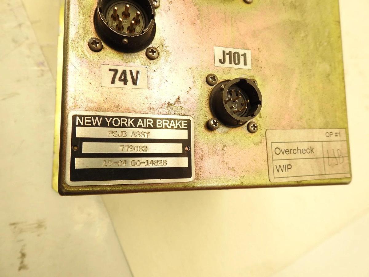 AS IS New York Air Brake PSJB ASSY 779082 02500144  Power Supply Junction Box