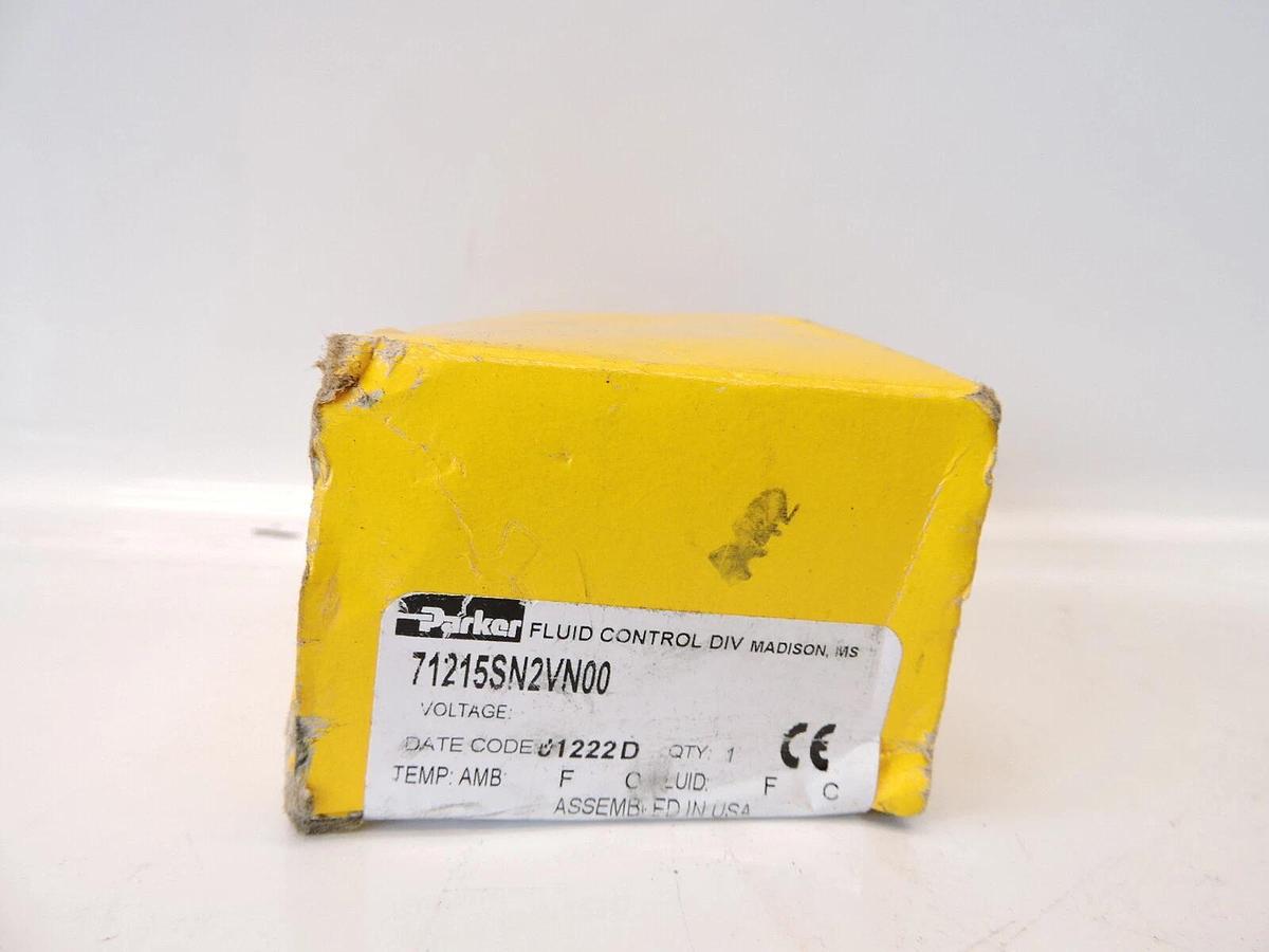 Parker 71215SN2VN00 Solenoid Valve 24 Volts DC 10 Watts New