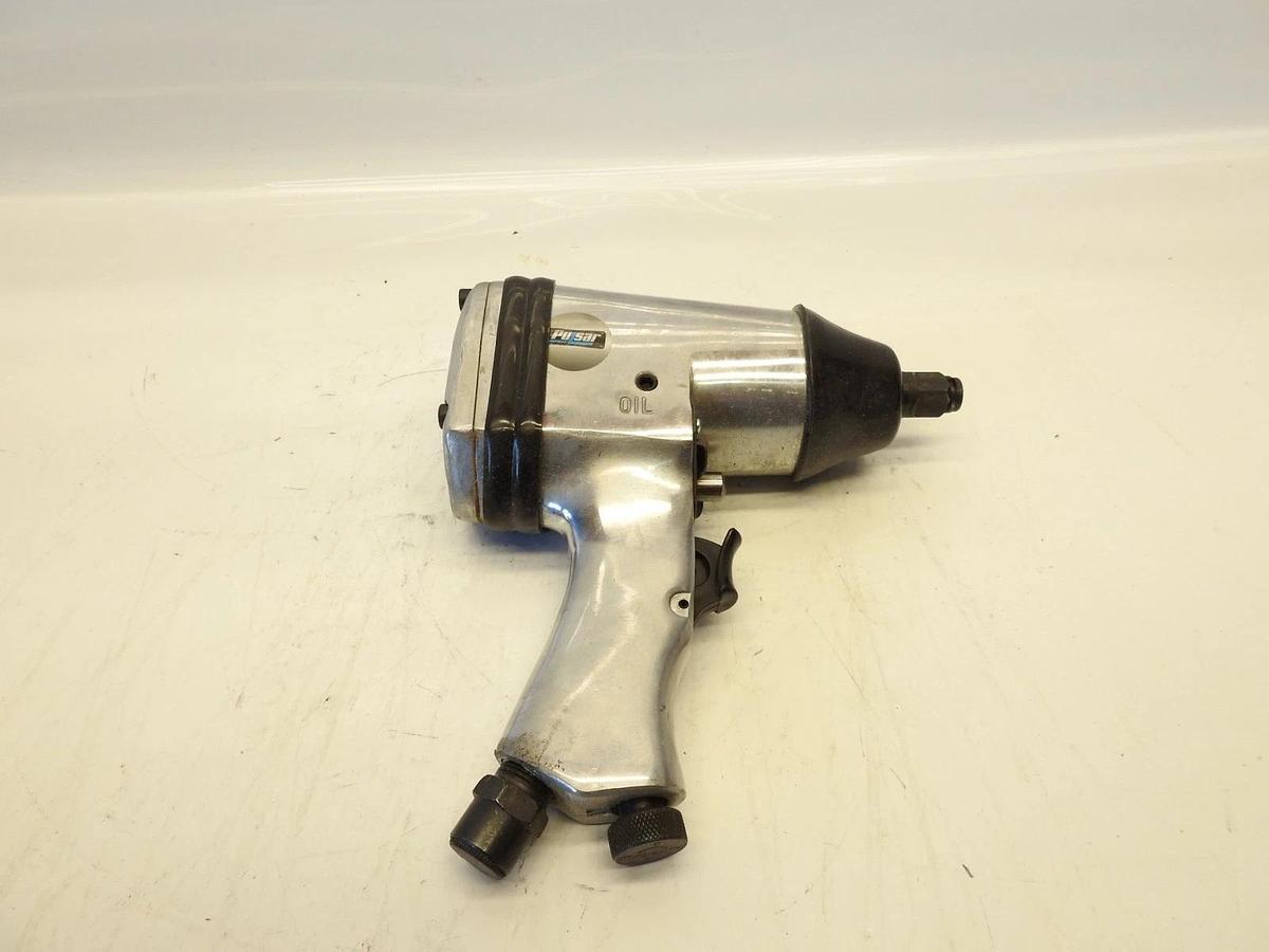Used USED Pulsar 1/2" Drive Air Impact Gun Wrench Model 875.187980 Air Drill S5