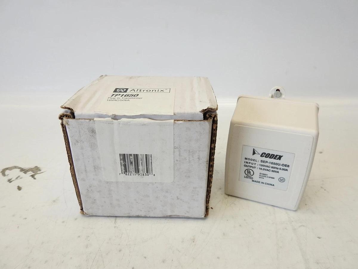 Altronix New Altronix TP1650 Plugin Transformer, 16VAC @ 50VA