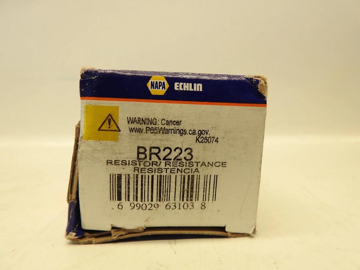 NAPA BLOWER MOTOR RESISTOR BR223 M2221