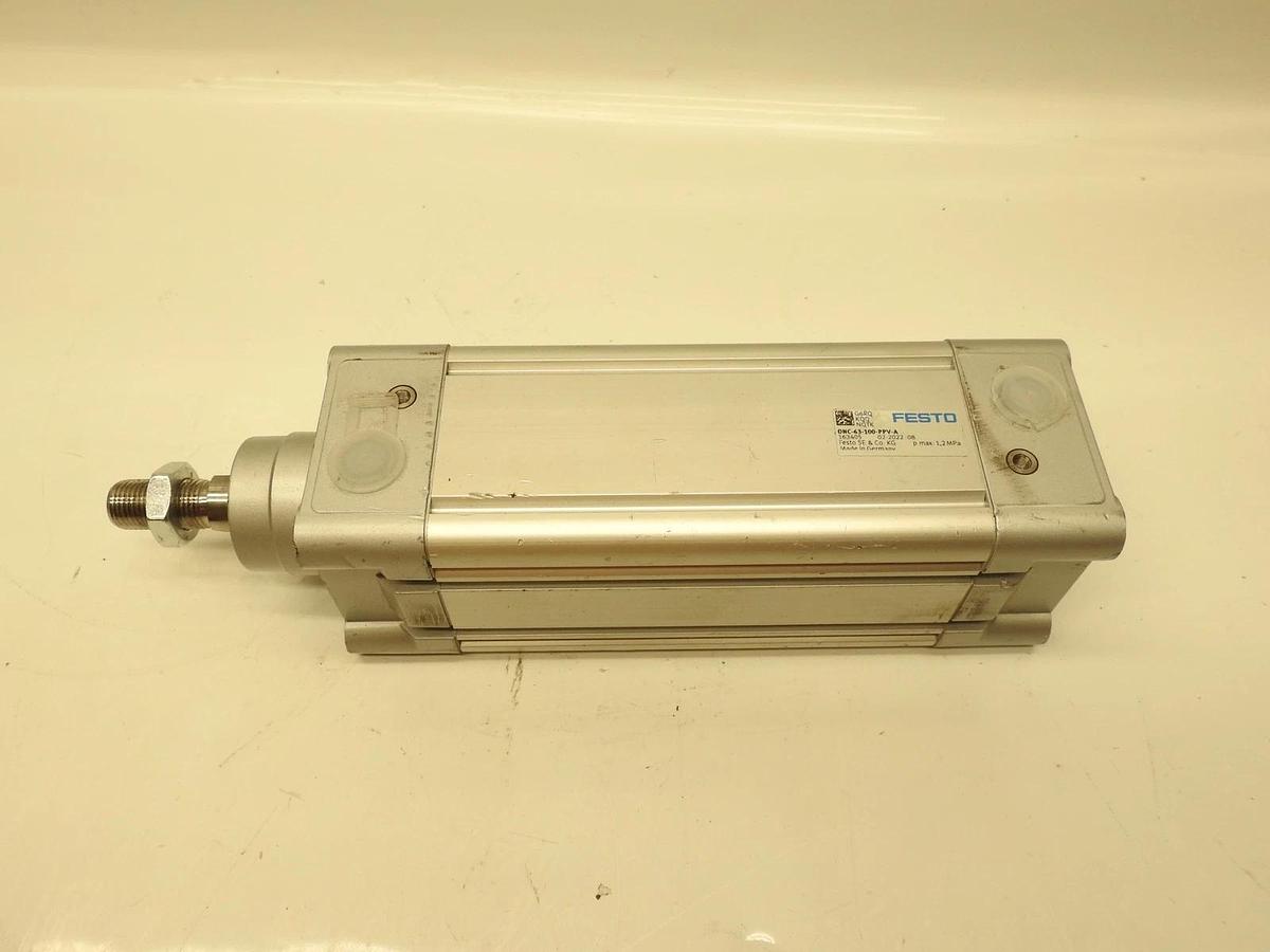 New Festo DNC-63-100-PPV-A Pneumatic ISO Cylinder