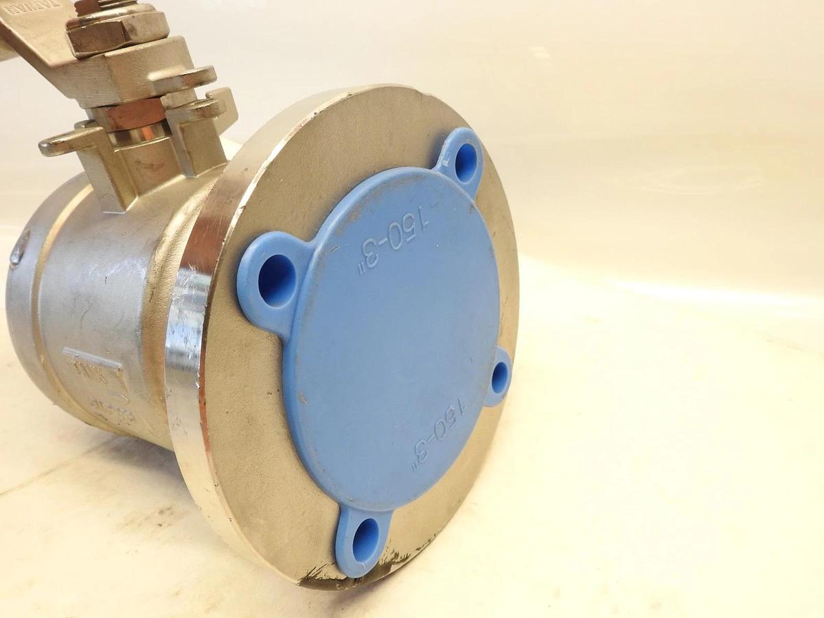 New Genuine Warren CWP275 3" Flanfed Stainless Ball Valve 1000PSI