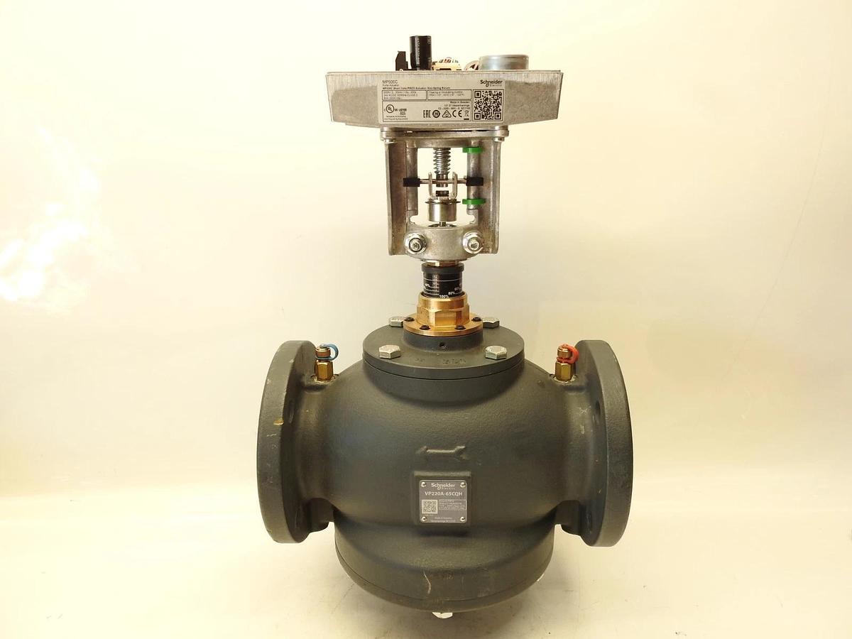 Schneider VP220A-65CQH SMARTX PRESSURE INDEPENDENT VALVE ASSEMBLY 2-1/2 IN 2-Way