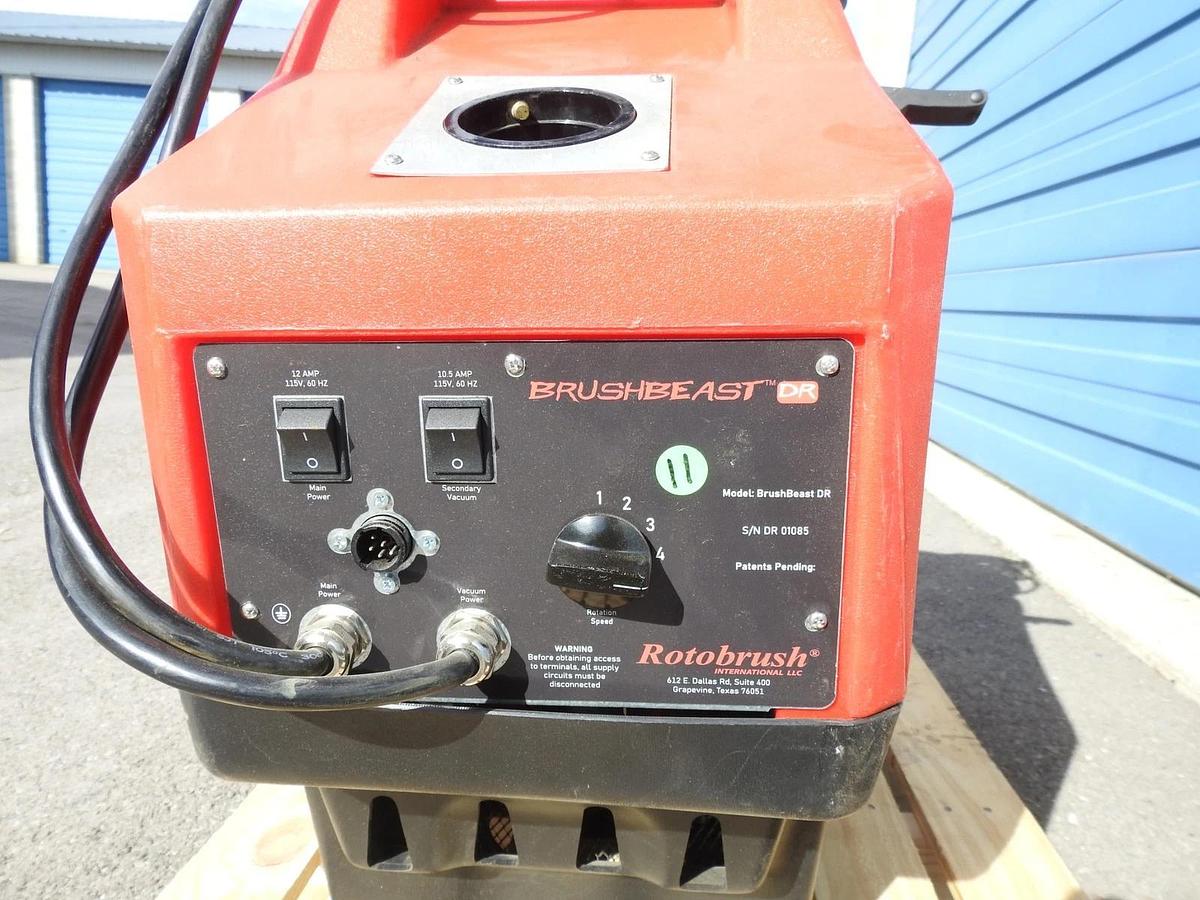 Used Used Rotobrush BrushBeast DR Air Duct/Dryer Vent Cleaning Machine