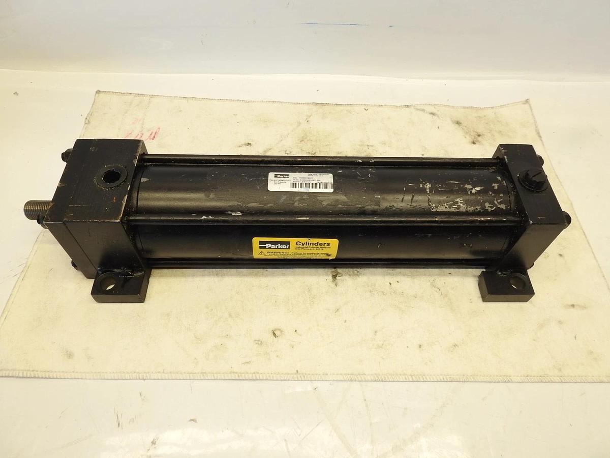 New Oem Parker 3.25C2ALU14A12.000 Pneumatic Cylinder 1H000014461