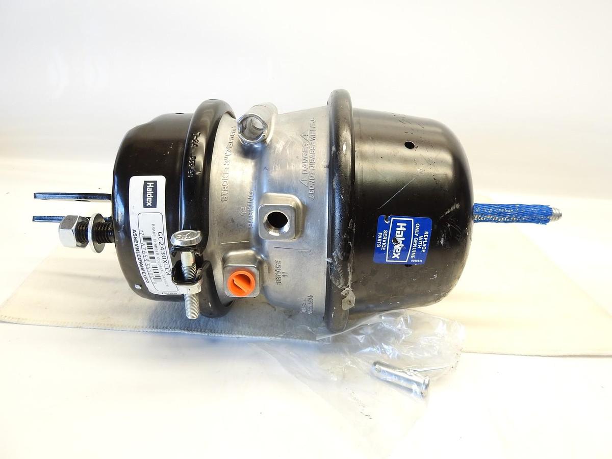 New Haldex GC2430XLCW Air Brake Spring Brake Extra Long Stroke 7.4" Piggyback Le