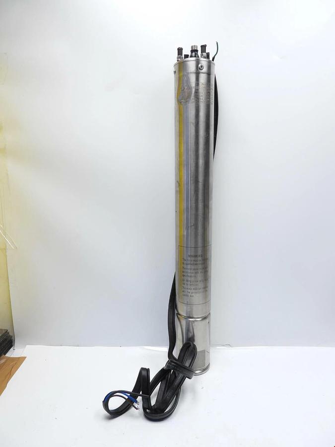 New Liyuan Submersible Pump 4H0750TE09 7.5HP 460V 60Hz 3450Rpm 12.7A 26.5Kg