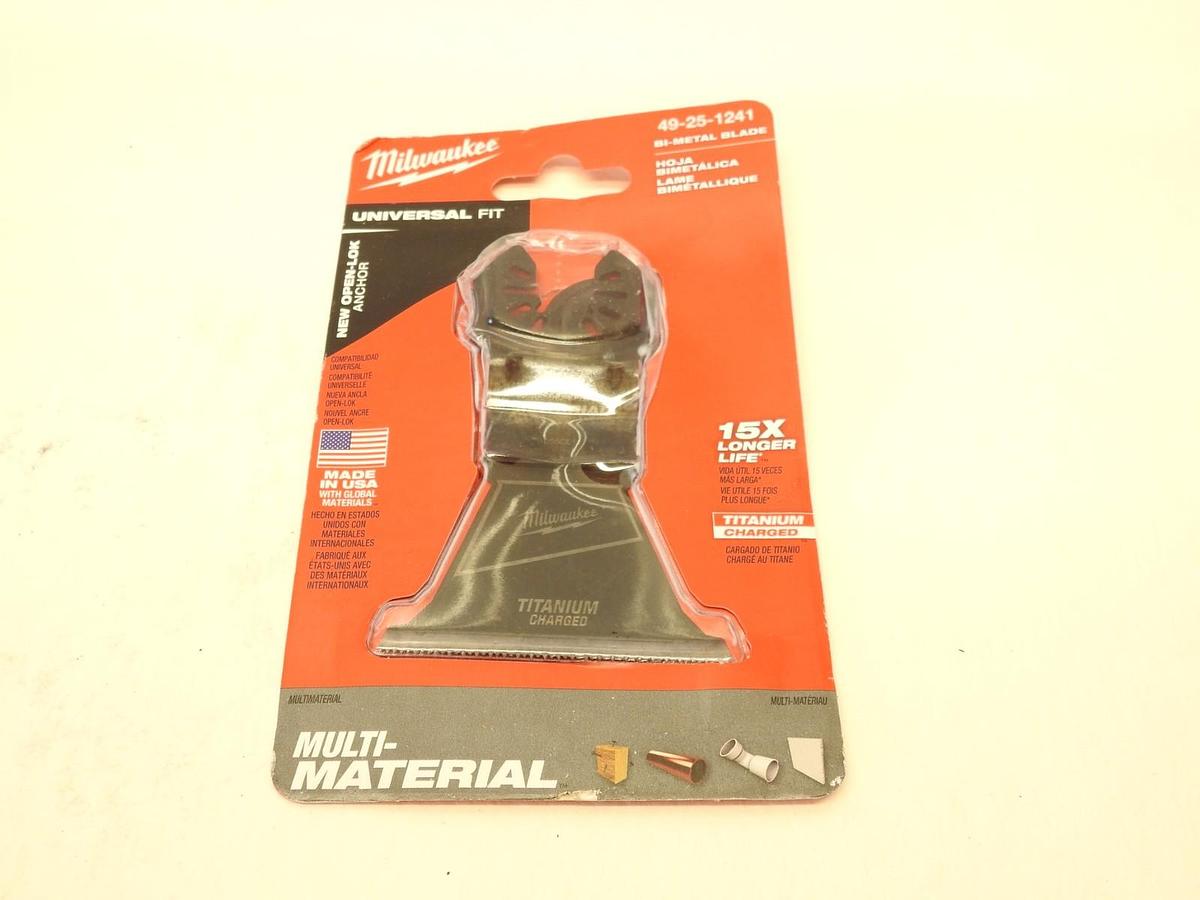Milwaukee Open-Lok 2-1/2'' Titanium Enhanced Bi-Metal Multi-Material Blade 1Pk