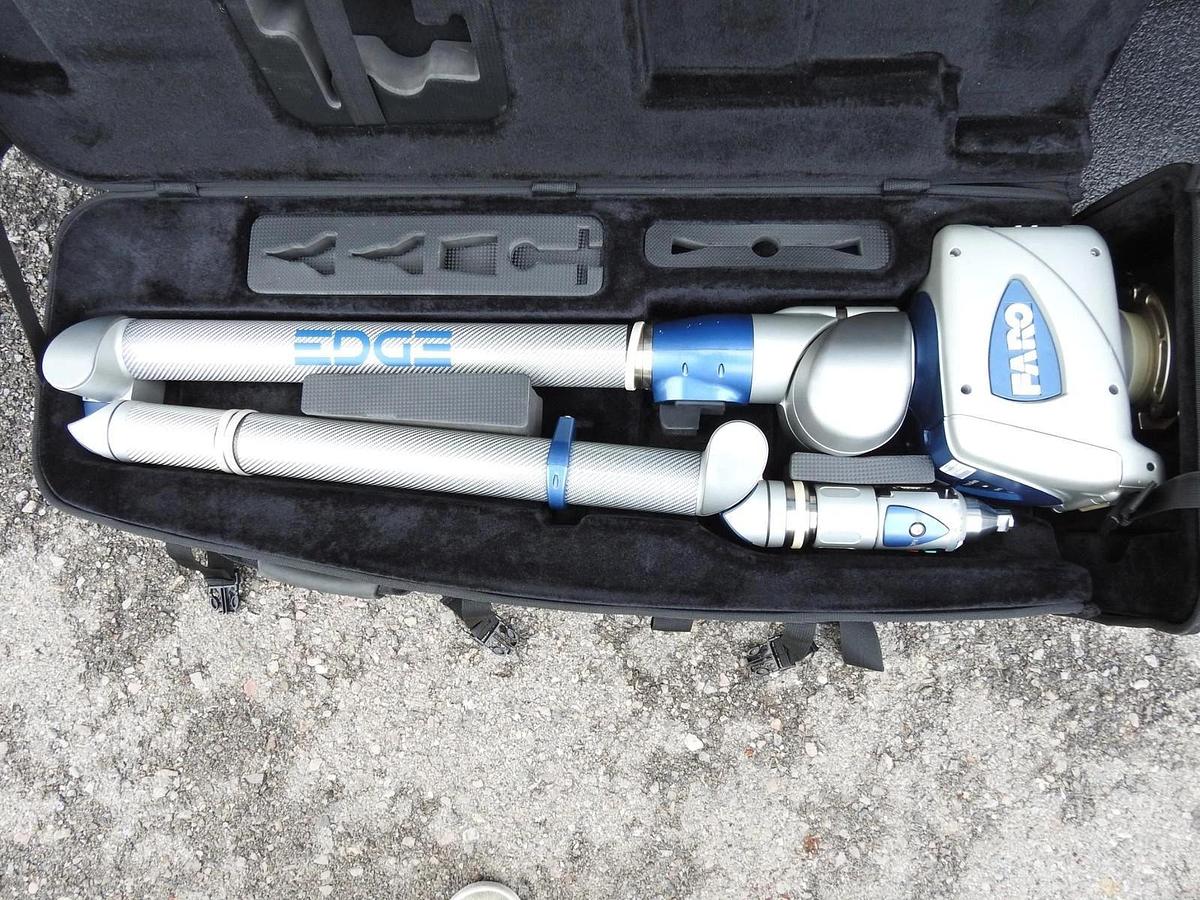 AS IS! Faro Edge Laser Measuring Scan Arm + HD Scanner & Accessories