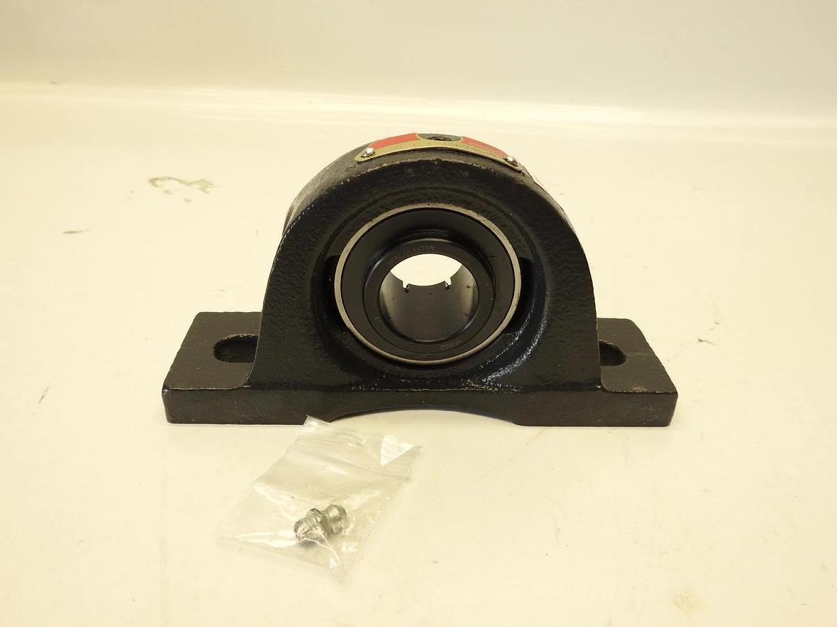 SealMaster NPMH-19T 1.1875'' Dia. Two Bolt Pillow Block Bearing, Contact Seal