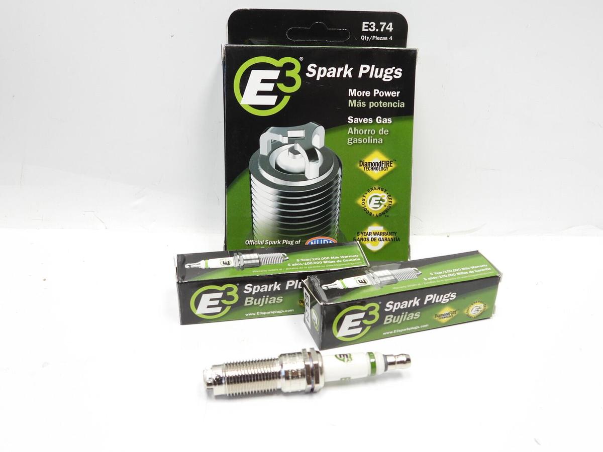 E3.74 E3 Premium Automotive Spark Plugs - 6 SPARK PLUGS
